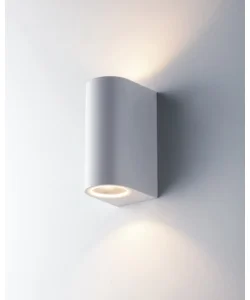 Applique "one" per esterno biemissione luminosa bianco, 35w Spedizione Gratuita